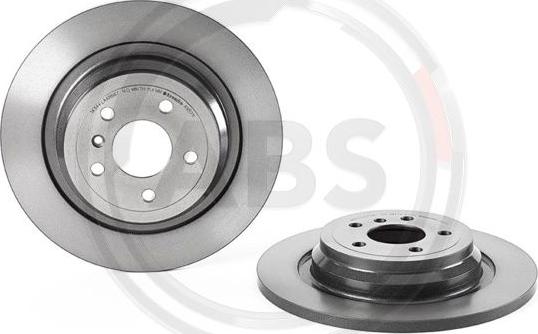 A.B.S. 08.A957.11 - Brake Disc autospares.lv