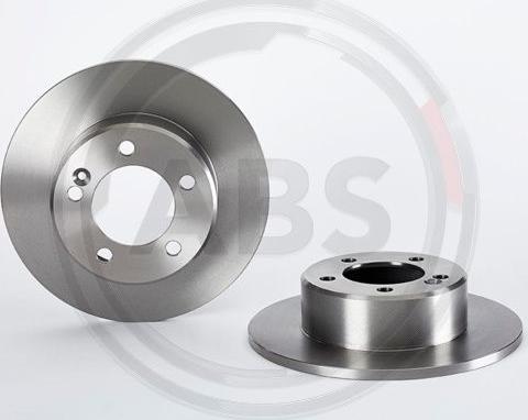 A.B.S. 08.A651.10 - Brake Disc autospares.lv