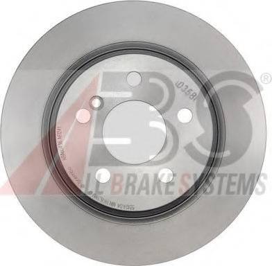 A.B.S. 17757 OE - Brake Disc autospares.lv