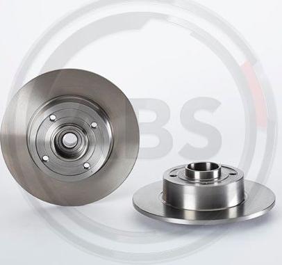 A.B.S. 08.A141.17 - Brake Disc autospares.lv