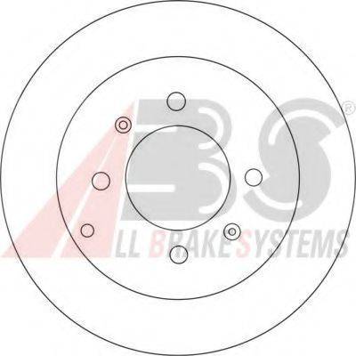 A.B.S. 17207 OE - Brake Disc autospares.lv