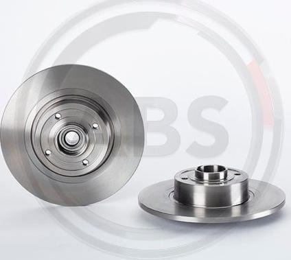 A.B.S. 08.A135.17 - Brake Disc autospares.lv