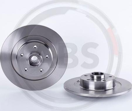 A.B.S. 08.A826.17 - Brake Disc autospares.lv