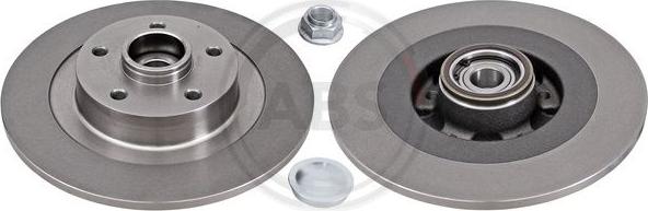 A.B.S. 08.A826.37 - Brake Disc autospares.lv