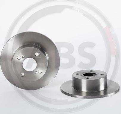 A.B.S. 08.A356.10 - Brake Disc autospares.lv