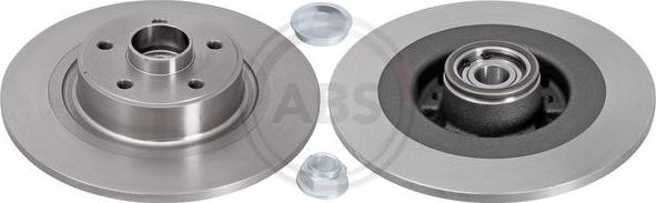 A.B.S. 08.A239.37 - Brake Disc autospares.lv