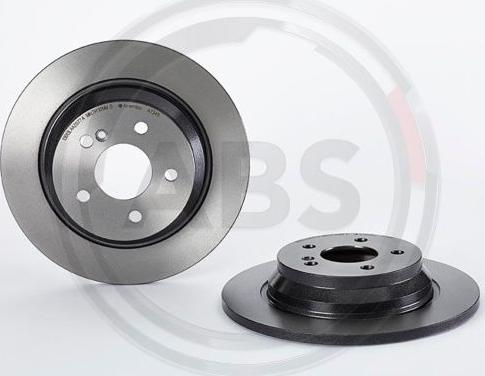 A.B.S. 08.A734.11 - Brake Disc autospares.lv