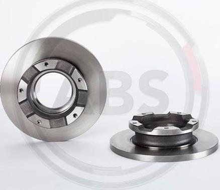 A.B.S. 08.A730.20 - Brake Disc autospares.lv