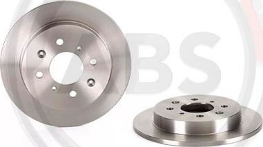 A.B.S. 08.B602.10 - Brake Disc autospares.lv