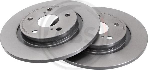 A.B.S. 08.B045.11 - Brake Disc autospares.lv