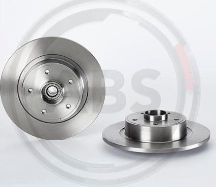 A.B.S. 08.B394.17 - Brake Disc autospares.lv