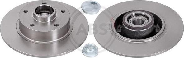 A.B.S. 08.B391.37 - Brake Disc autospares.lv