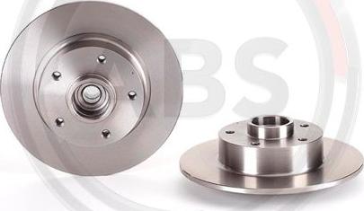 A.B.S. 08.B369.17 - Brake Disc autospares.lv