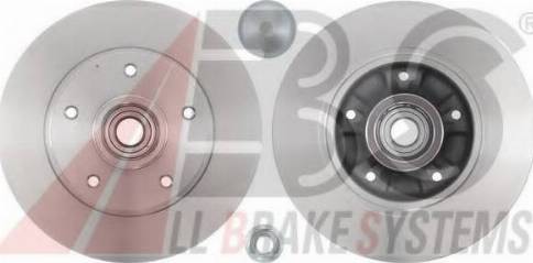 A.B.S. 18140C OE - Brake Disc autospares.lv