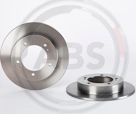 A.B.S. 08.B304.10 - Brake Disc autospares.lv