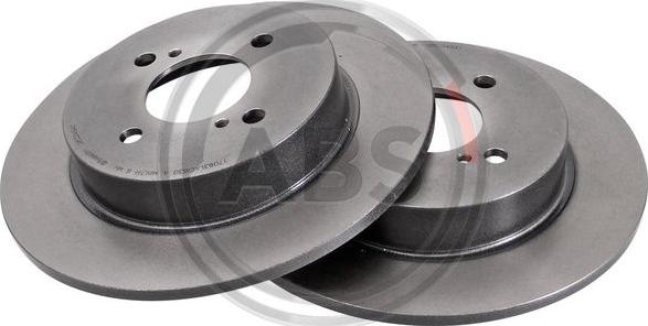 A.B.S. 08.C046.41 - Brake Disc autospares.lv