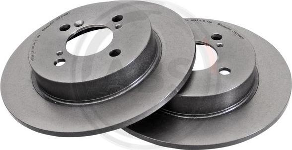 A.B.S. 08.C046.31 - Brake Disc autospares.lv