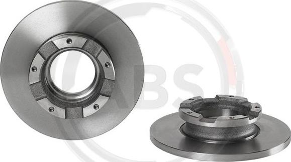 A.B.S. 08.C241.20 - Brake Disc autospares.lv