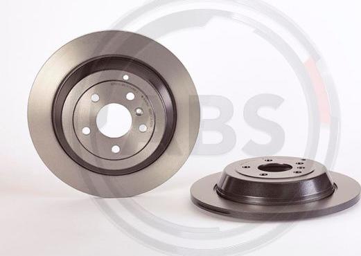 A.B.S. 08.R101.11 - Brake Disc autospares.lv