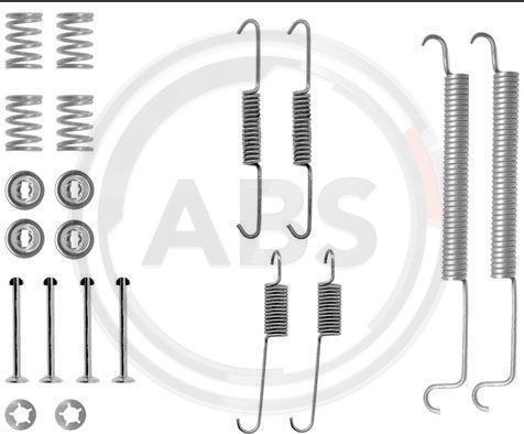 A.B.S. 0756Q - Accessory Kit, brake shoes autospares.lv