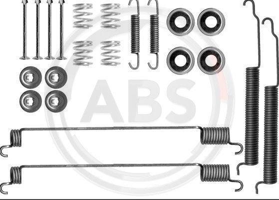 A.B.S. 0768Q - Accessory Kit, brake shoes autospares.lv