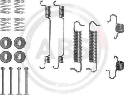 A.B.S. 0780Q - Accessory Kit, brake shoes autospares.lv