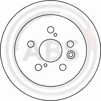 A.B.S. 15990 - Brake Disc autospares.lv