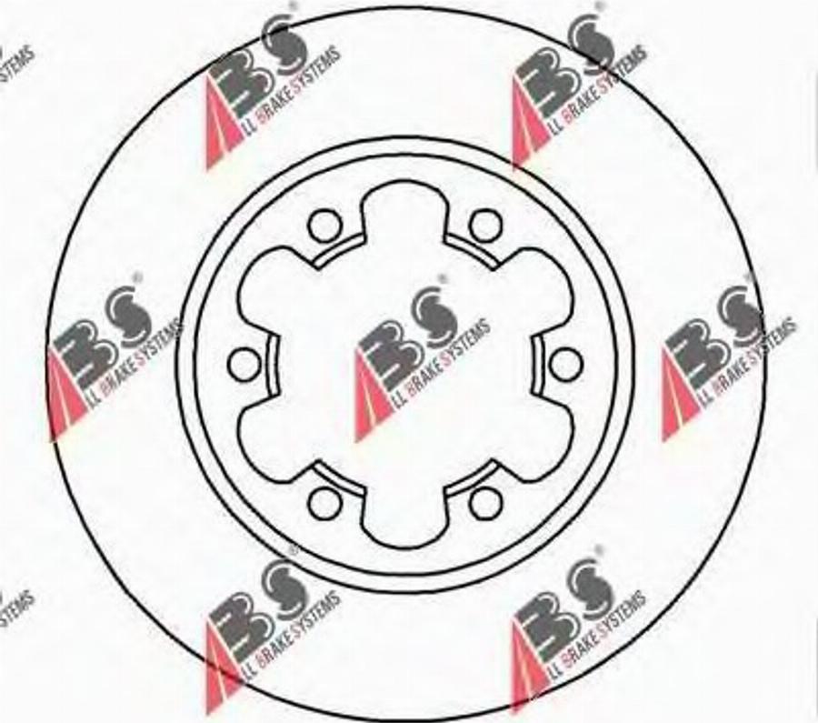 A.B.S. 15534 - Brake Disc autospares.lv