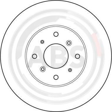 A.B.S. 15613 - Brake Disc autospares.lv