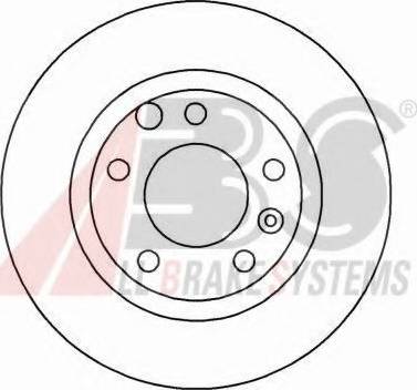 A.B.S. 15632 OE - Brake Disc autospares.lv