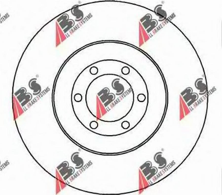 A.B.S. 15004 - Brake Disc autospares.lv