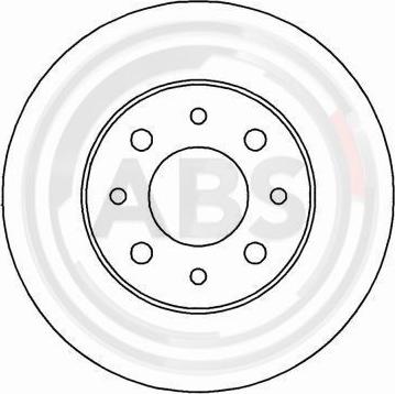 A.B.S. 16904 - Brake Disc autospares.lv