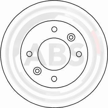 A.B.S. 16936 - Brake Disc autospares.lv