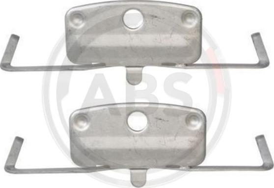 A.B.S. 1644Q - Accessory Kit for disc brake Pads autospares.lv