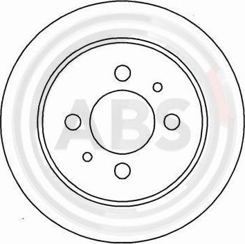 A.B.S. 16474 - Brake Disc autospares.lv