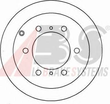 A.B.S. 16471 OE - Brake Disc autospares.lv