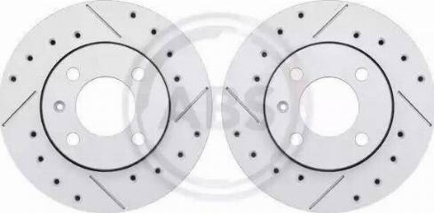 A.B.S. 16541S - Brake Disc autospares.lv