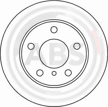 A.B.S. 16567 - Brake Disc autospares.lv