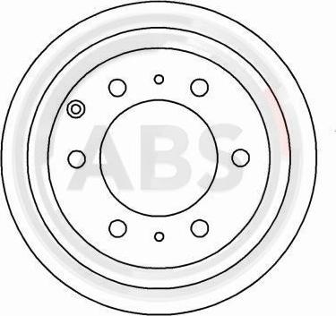 A.B.S. 16645 - Brake Disc autospares.lv