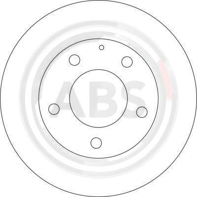 A.B.S. 16676 - Brake Disc autospares.lv