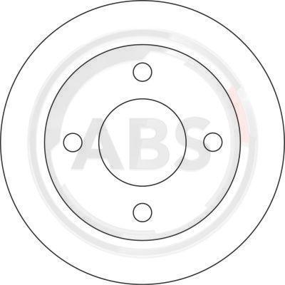 A.B.S. 16065 - Brake Disc autospares.lv