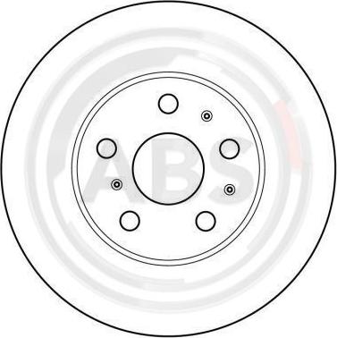A.B.S. 16021 - Brake Disc autospares.lv