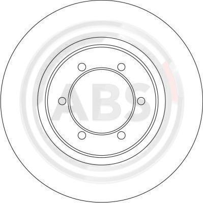 A.B.S. 16168 - Brake Disc autospares.lv
