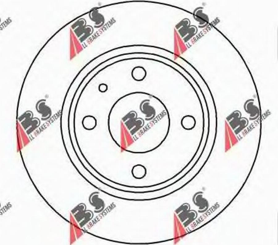 A.B.S. 16162 - Brake Disc autospares.lv