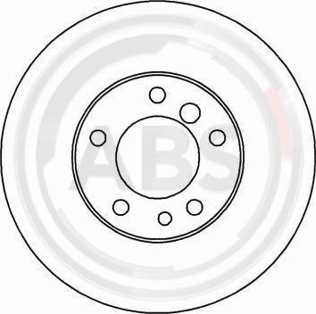 A.B.S. 16102 - Brake Disc autospares.lv
