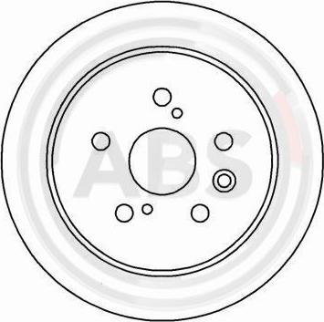 A.B.S. 16178 - Brake Disc autospares.lv