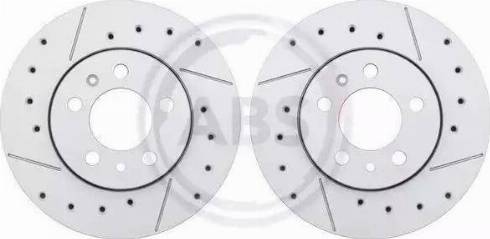 A.B.S. 16880S - Brake Disc autospares.lv