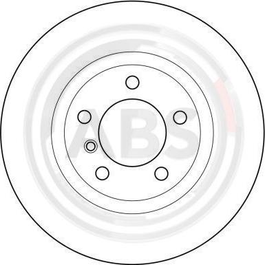 A.B.S. 16335 - Brake Disc autospares.lv