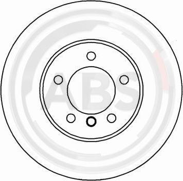 A.B.S. 16332 - Brake Disc autospares.lv