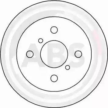 A.B.S. 16320 - Brake Disc autospares.lv